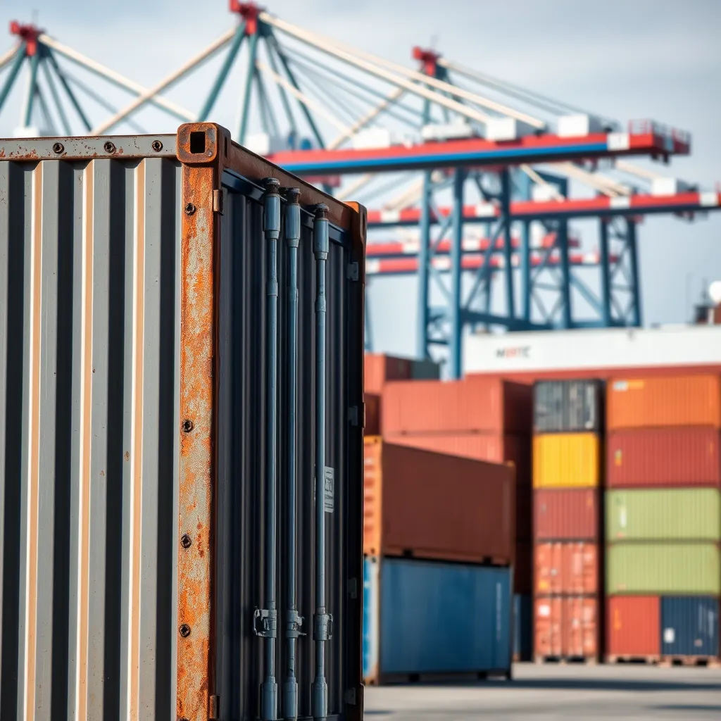 Waga kontenera 20-stopowego – kluczowe informacje.