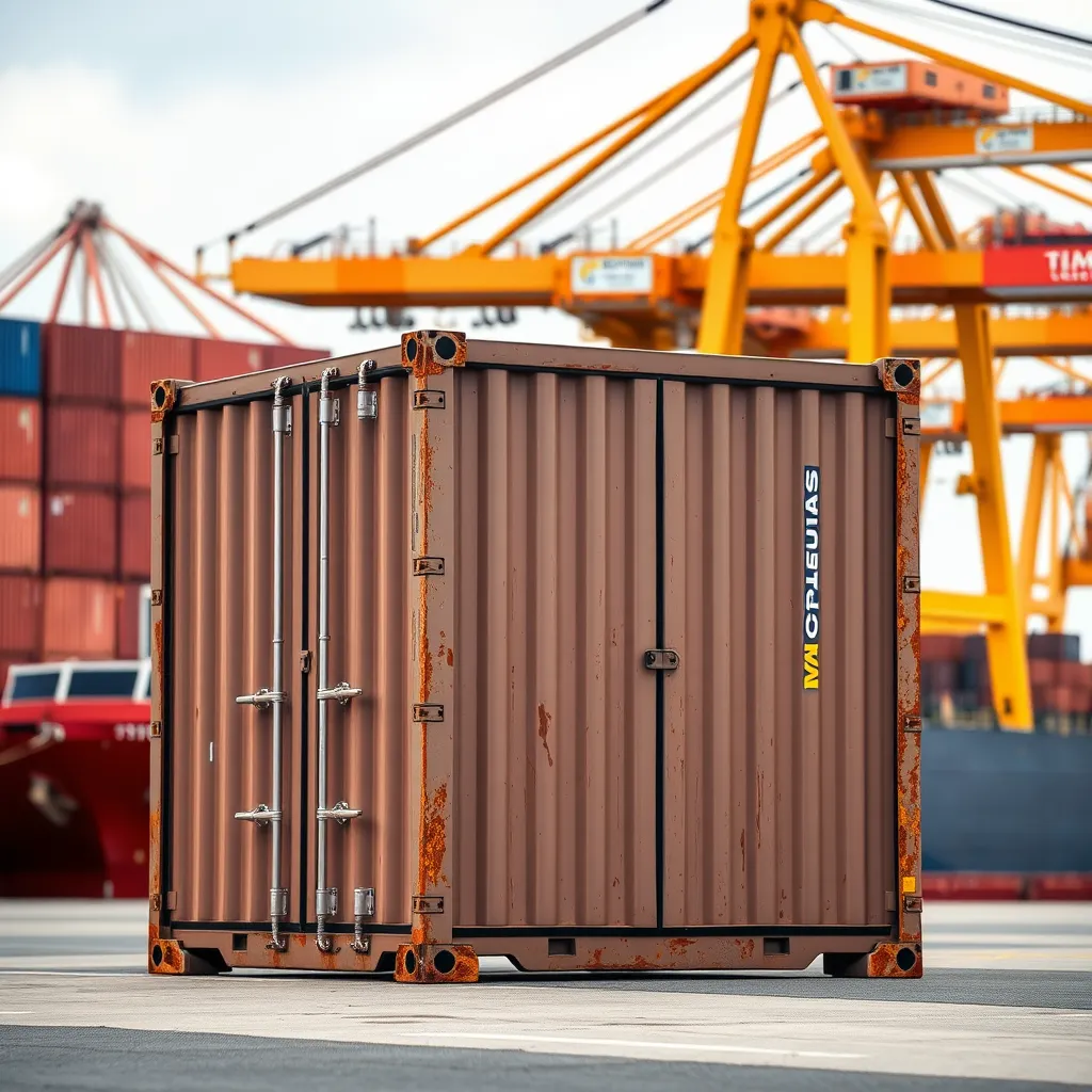 Jakie są wymiary kontenera morskiego 20?