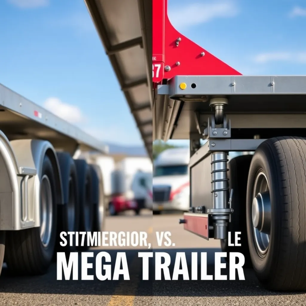 Naczepa mega a standard – co wybrać?