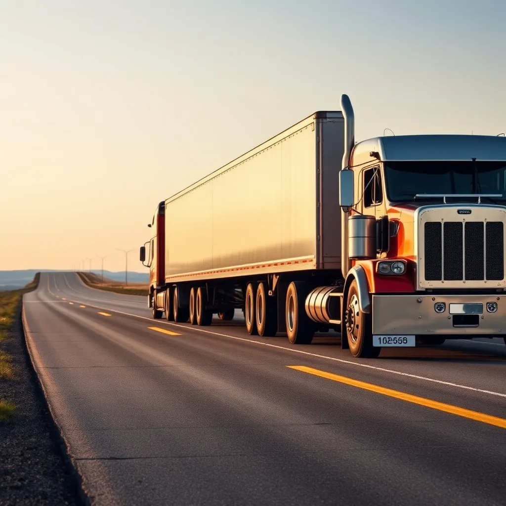 Długość ciężarówki z naczepą – kluczowe informacje
