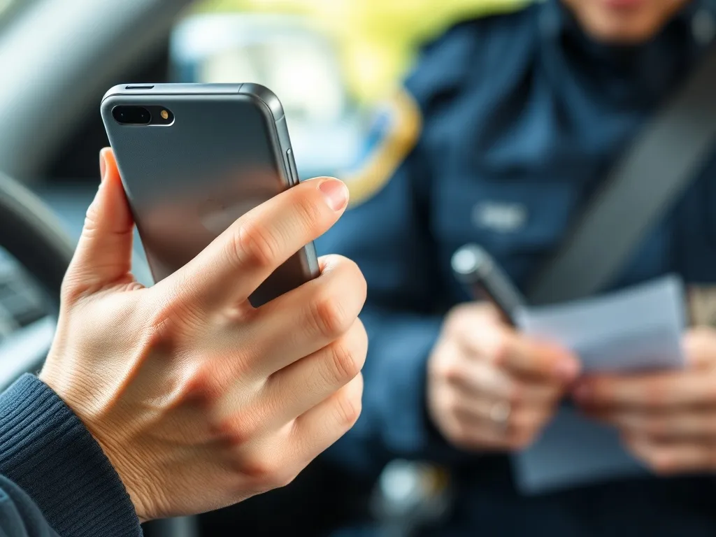 Mandat za rozmowę przez telefon – ile wynosi i jak go uniknąć?