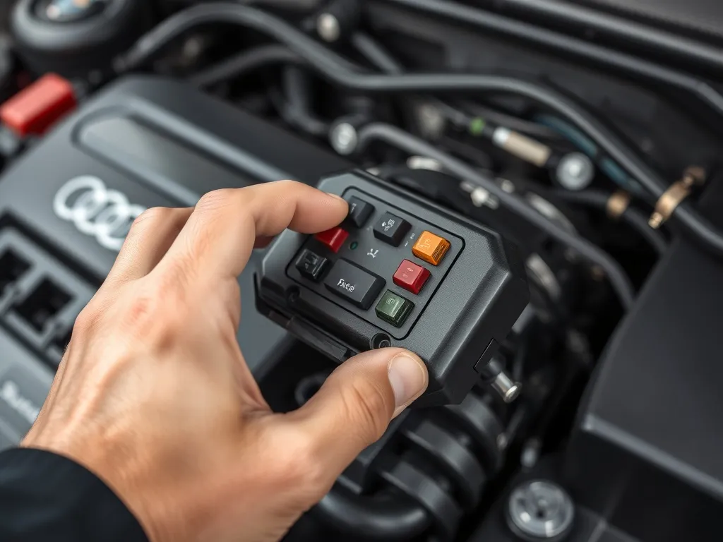 Audi A4 B7 – bezpieczniki pod maską, lokalizacja i instrukcja wymiany