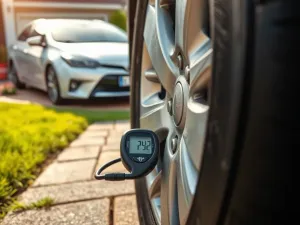 Jak zresetować czujnik ciśnienia w oponach Toyota Corolla?