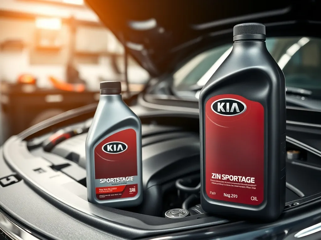 Jaki olej do Kia Sportage 1.6 benzyna? Sprawdź najlepsze opcje!