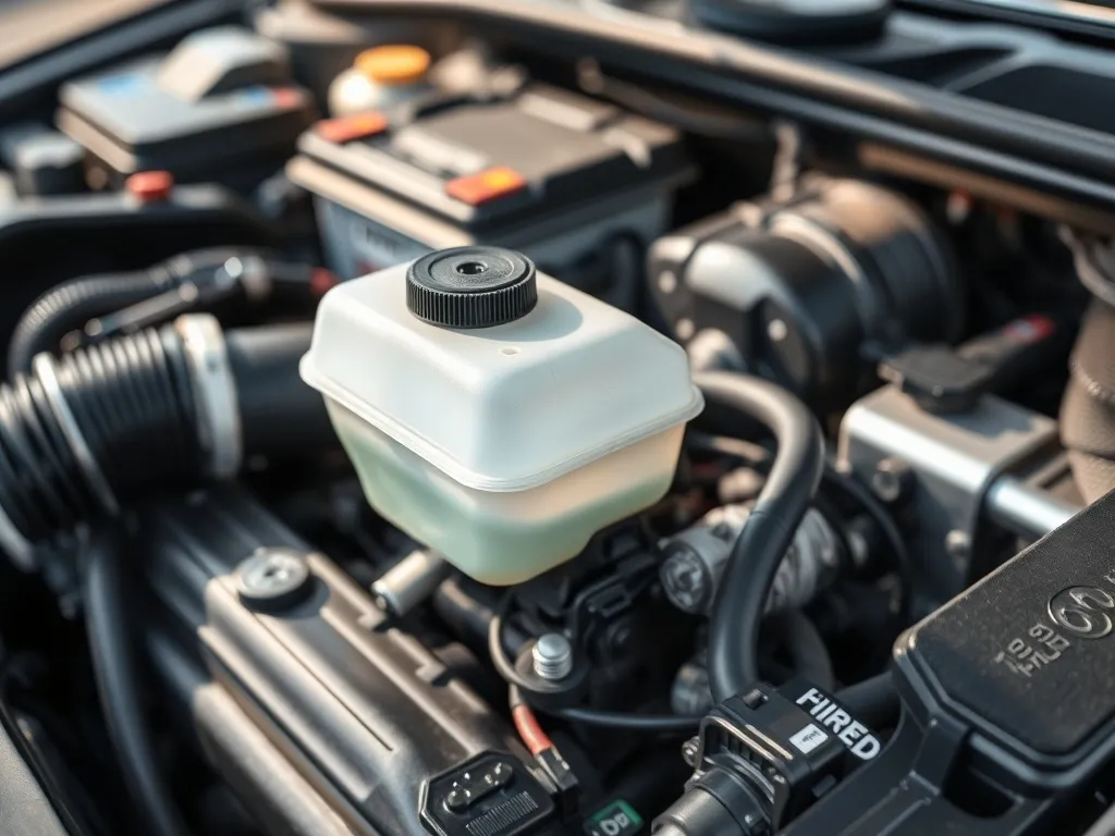 Gdzie jest zbiornik płynu do wspomagania w Skoda Octavia 2?