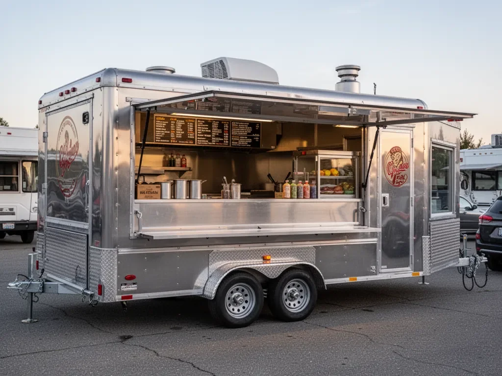 Przyczepa food truck
