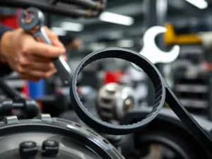 Profesjonalny multimetr mierzący napięcie na przewodach w puszce elektrycznej podczas diagnostyki zwarcia.