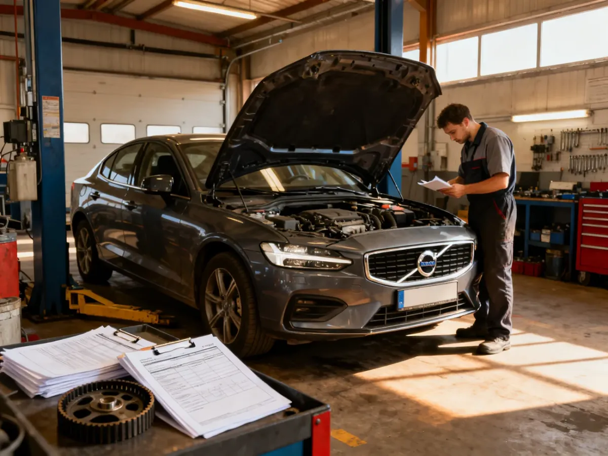 Używane Volvo S60 sprawdzane przed wymianą rozrządu