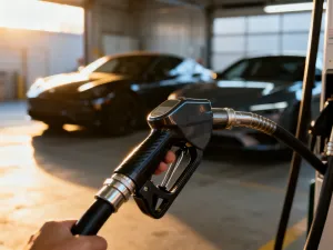 Zdemontowane koło dwumasowe leżące na warsztatowym stole, ukazujące szczegóły konstrukcyjne mechanizmu silnika.