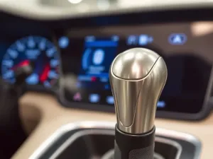 Zbliżenie na pasek rozrządu i koła zębate w silniku VW Crafter w profesjonalnym warsztacie samochodowym.
