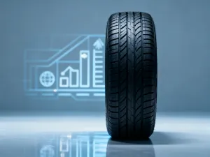 Nowoczesny sedan z otwartą maską w profesjonalnym warsztacie, przygotowywany do przeglądu technicznego.