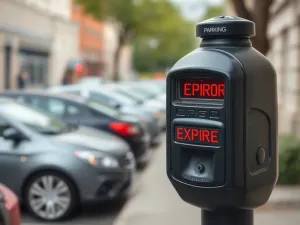 Zbliżenie na pasek rozrządu i koła zębate w silniku samochodowym 1.4 TDI w profesjonalnym warsztacie.